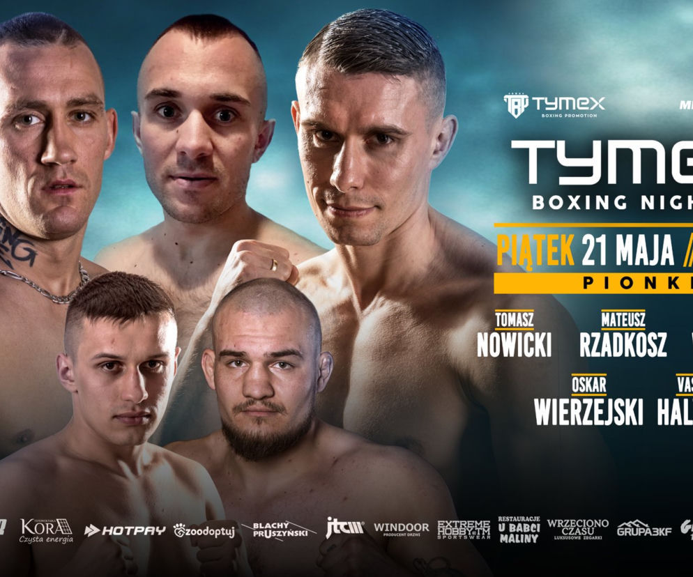 Plakat gali Tymex Boxing Night 17
