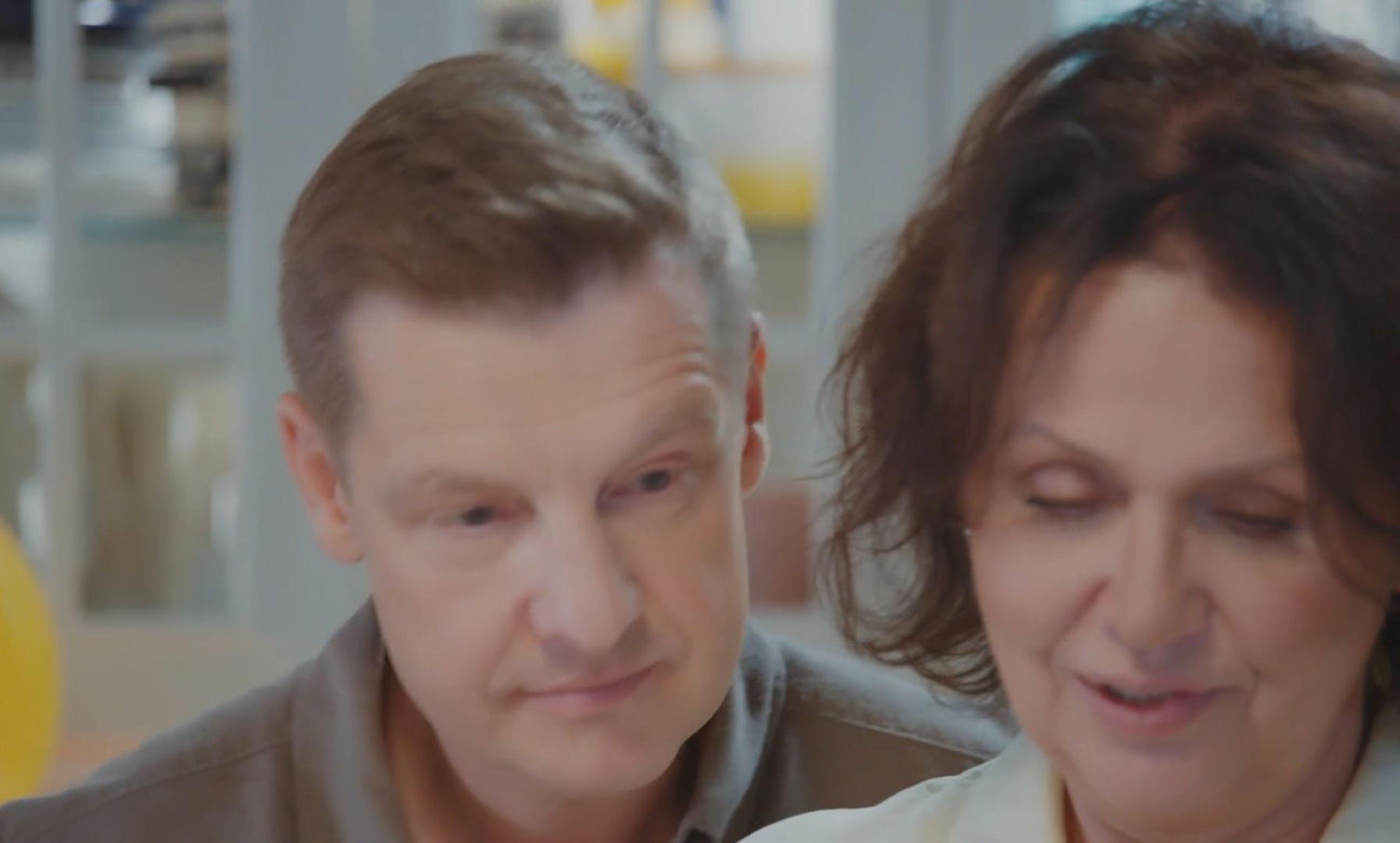 M jak miłość. Paweł (Rafał Mroczek), Marysia (Małgorzata Pieńkowska)
