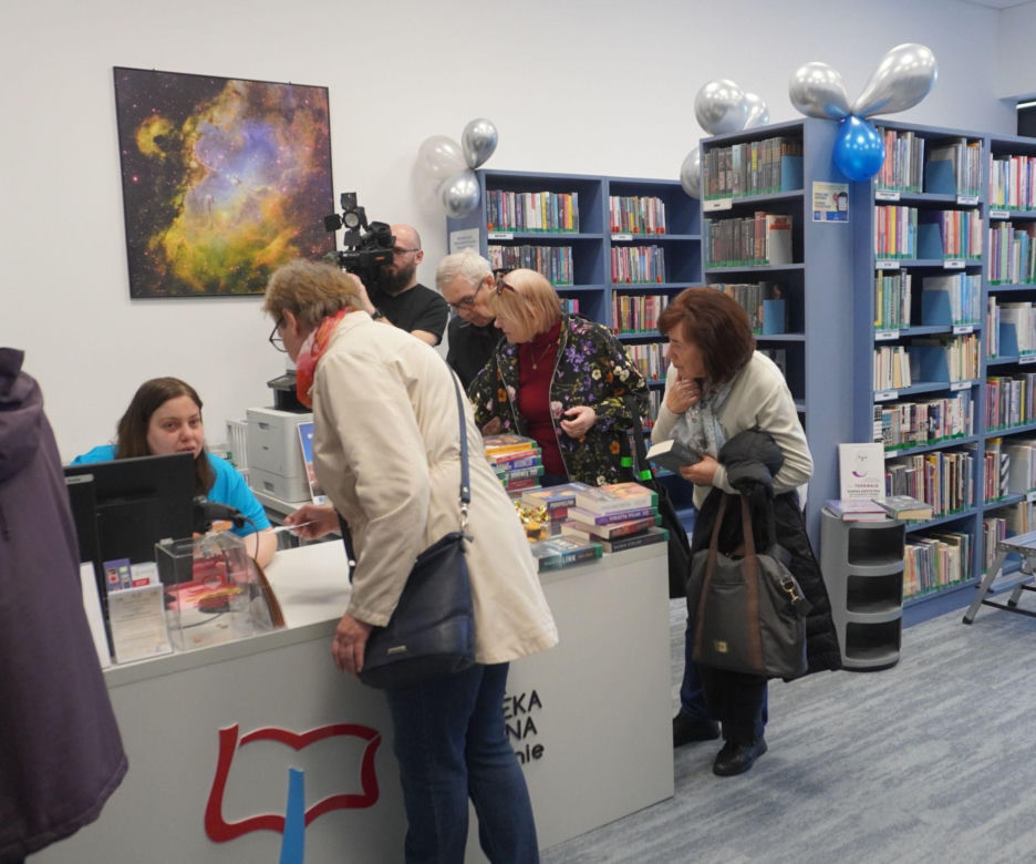 Kosmiczna biblioteka przeniosła się w nowe miejsce. Jak teraz wygląda? Byliśmy w środku