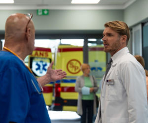 Na dobre i na złe odc. 976. Stefan Tretter (Piotr Garlicki), Maks Beger (Tomasz Ciachorowski)