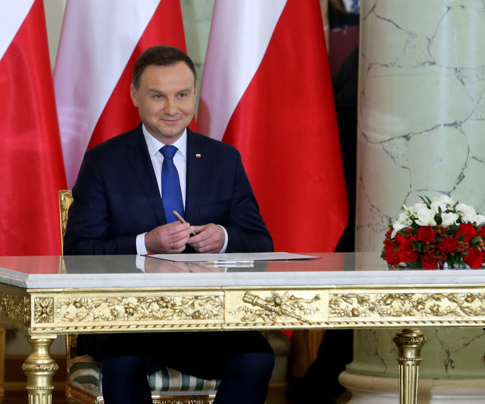 Prezydent Andrzej Duda