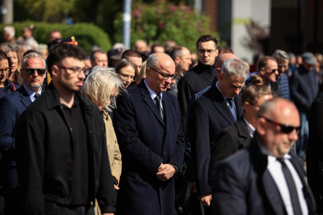 Ból, rozpacz, łzy. Poruszające sceny na pogrzebie Łukasza Litewki