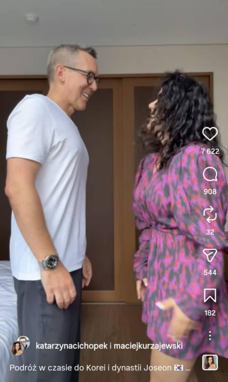 Kasia Cichopek i Maciej Kurzajewski