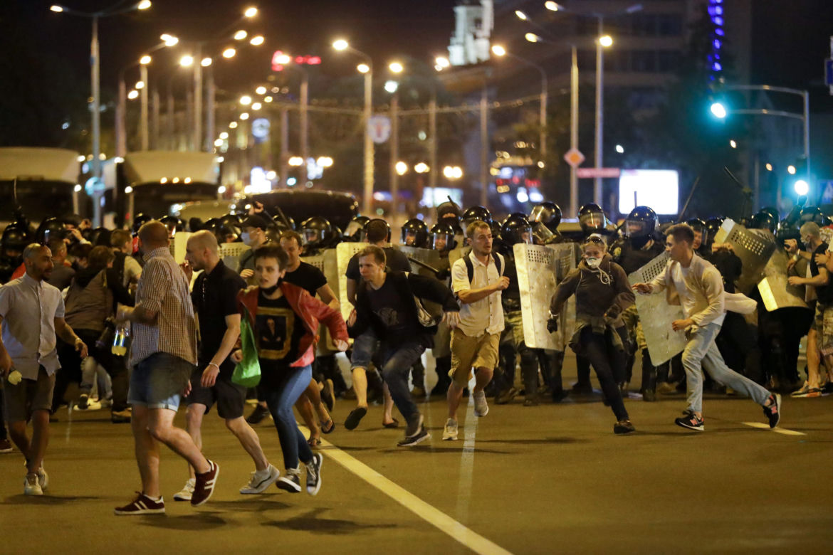 Protesty na Białorusi