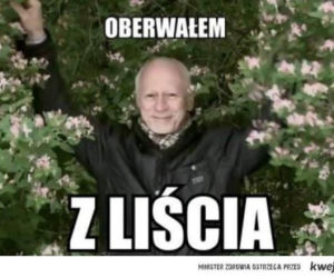 MEMY Korwin-Mikke uderzył Boniego