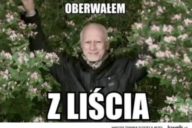 MEMY Korwin-Mikke uderzył Boniego