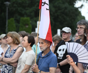 Uroczystości ku czci ofiar Rzezi Woli na Cmentarzu Powstańców Warszawy