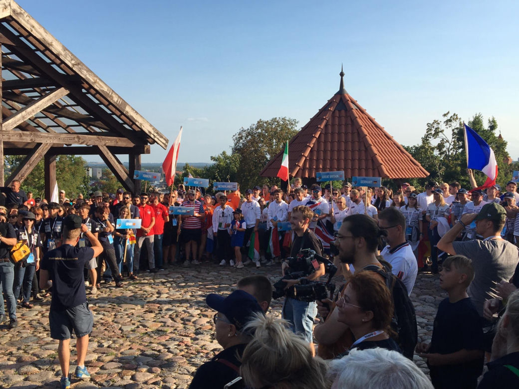 Parada z okazji otwarcia Balonowych Mistrzostw Świata Juniorów w Grudziądzu
