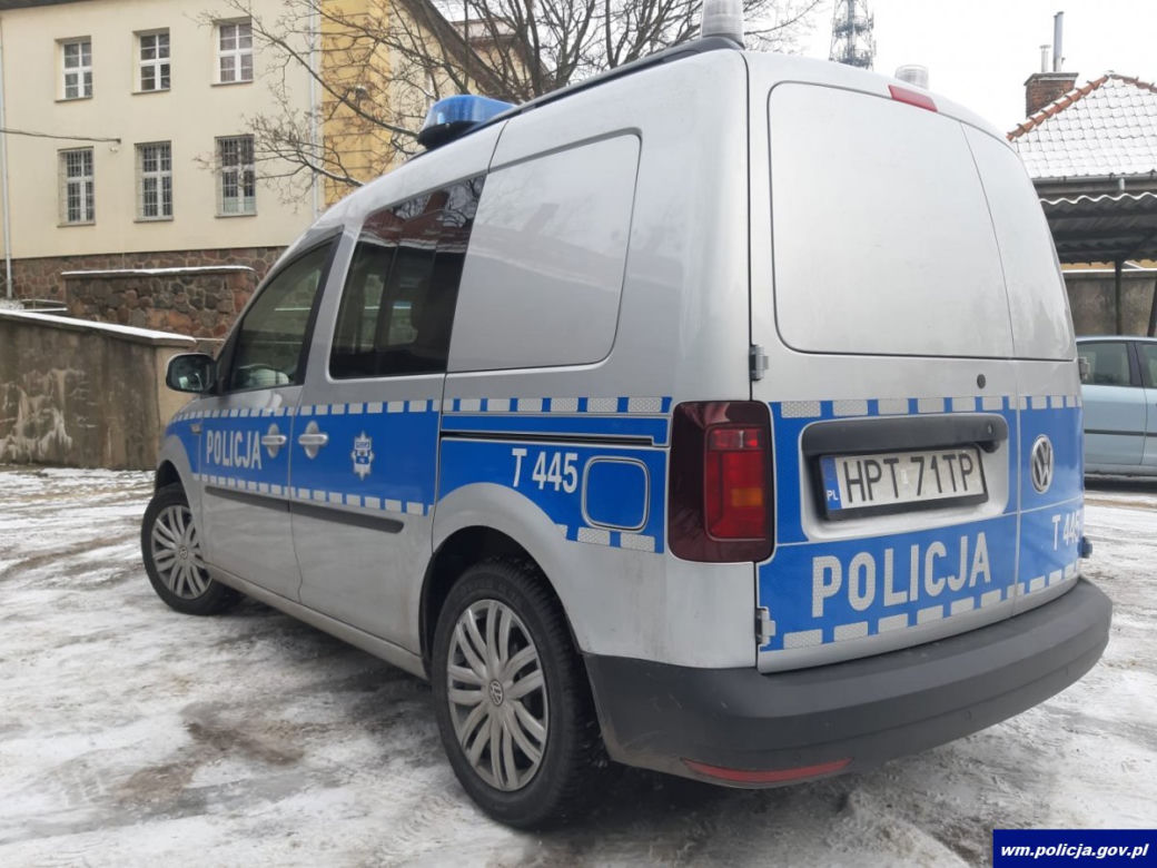 Radiowóz Volkswagen Caddy