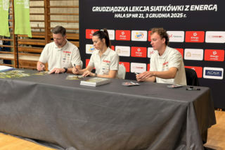 Grudziądzka Lekcja Siatkówki z Energą. Posłuchaj relacji z mistrzowskiego treningu 