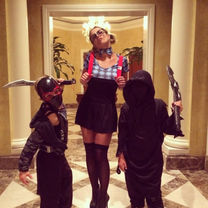 Britney Spears z synami
