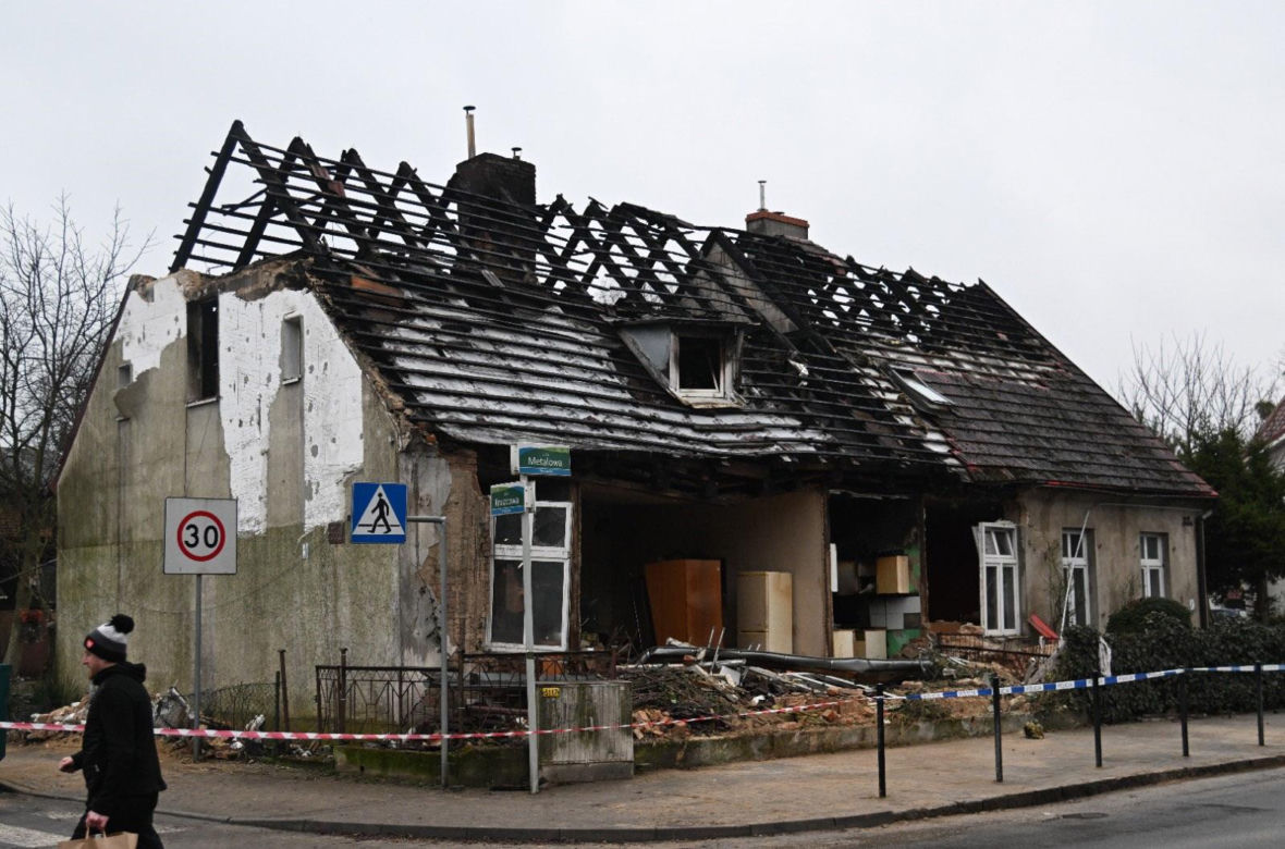 Wybuch gazu w Szczecinie Podjuchach