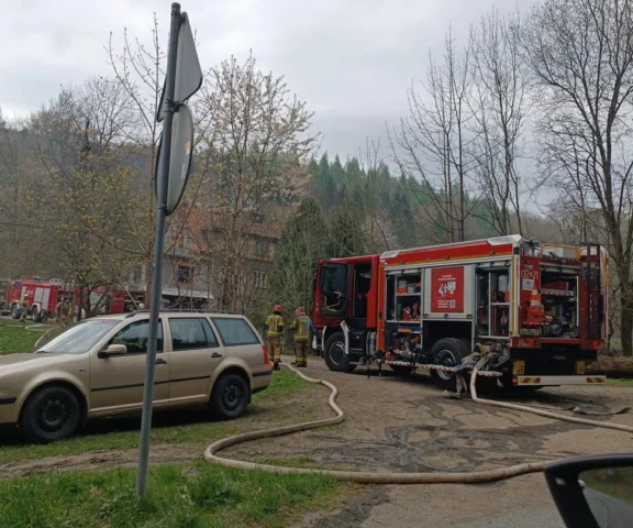 Tragiczny finał pożaru domu. W zgliszczach znaleziono zwęglone ciało
