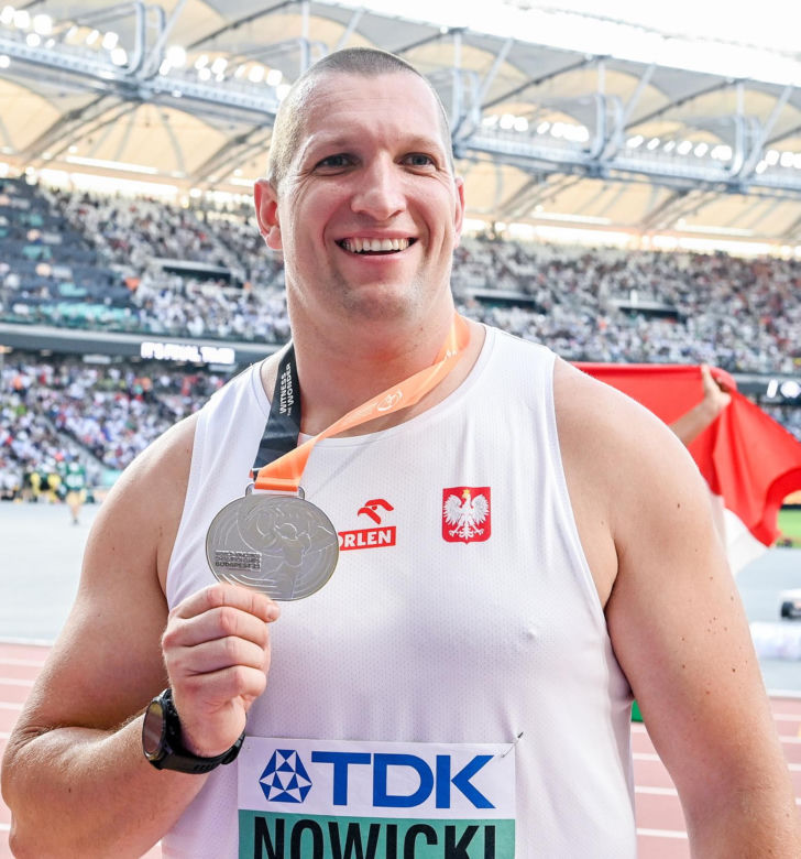Wojtek Nowicki wicemistrzem świata