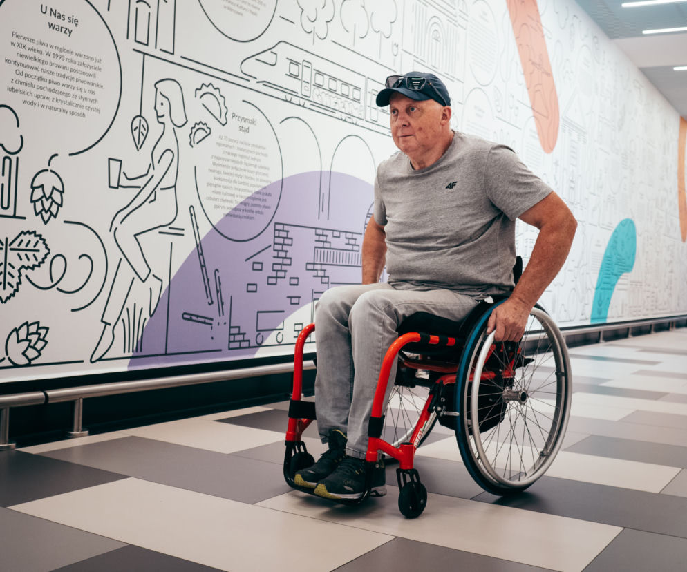 Ryszard Stawiarski pokona na wózku 100 km