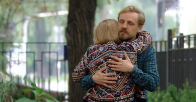 O mnie się nie martw 3 odcinek 12, Iga (Joanna Kulig), Krzysiek (Paweł Domagała)