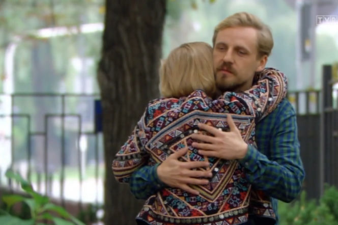 O mnie się nie martw 3 odcinek 12, Iga (Joanna Kulig), Krzysiek (Paweł Domagała)