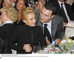 Władymir Kliczko i Hayden Panettiere
