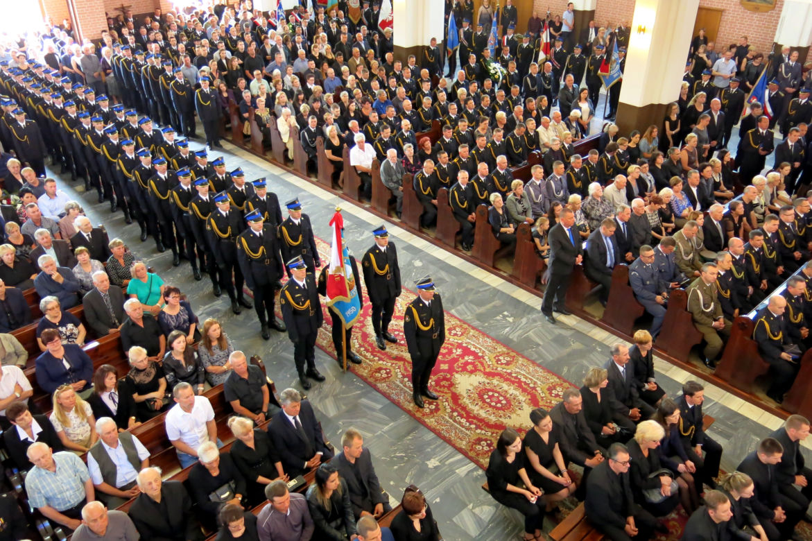Białystok. Pogrzeb ogniomistrza Marka Giro (+29 l.)