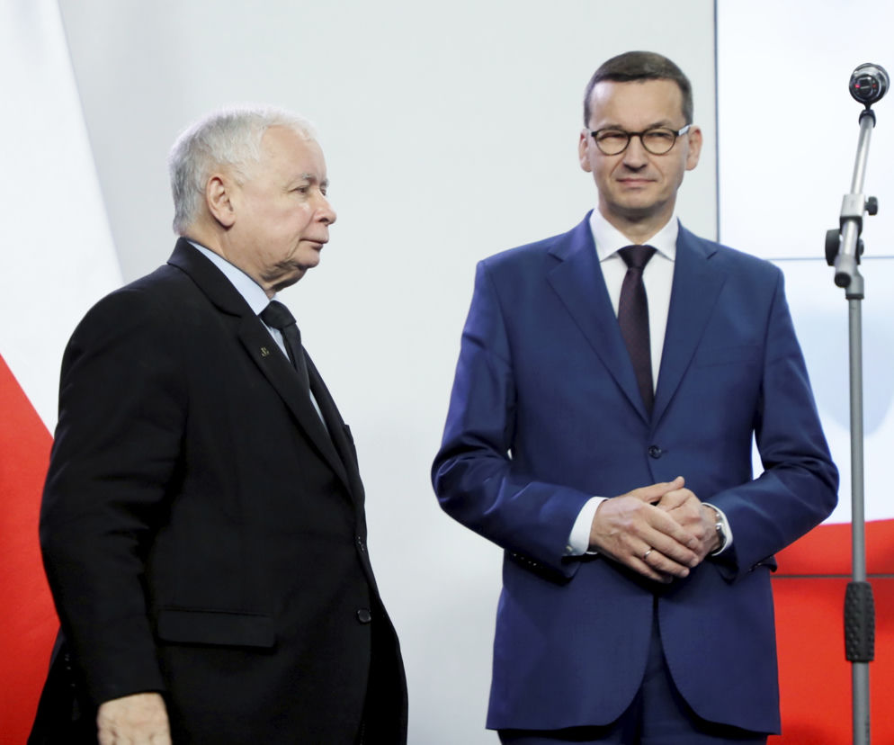 Jarosław Kaczyński, Mateusz Morawiecki