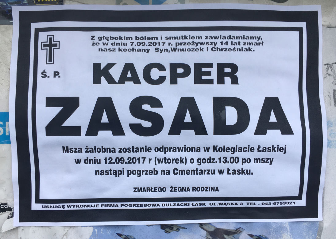 Kacper się powiesił, bo dręczyli go w szkole?