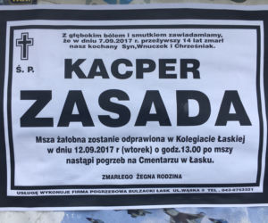 Kacper się powiesił, bo dręczyli go w szkole?