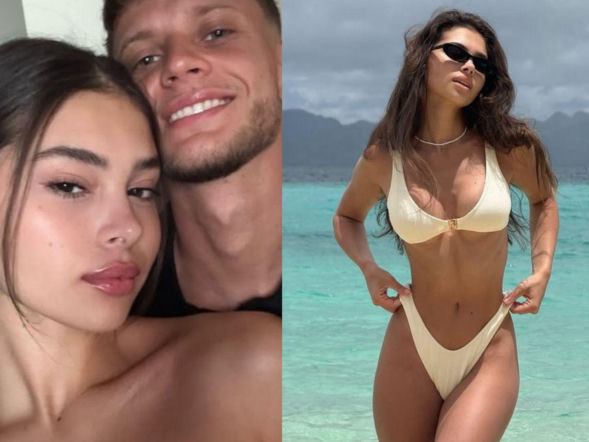 Sebastian Szymański i jego DZIEWCZYNA Dariane Row. Piękna ukochana pomocnika reprezentacji Polski