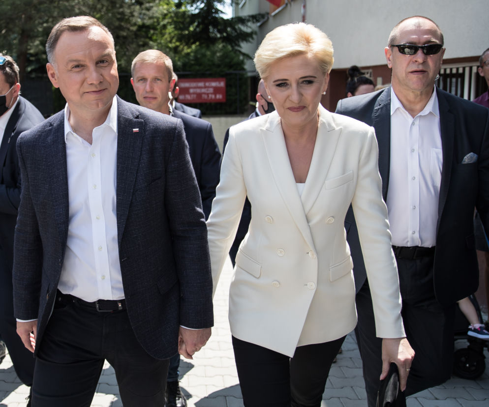 Andrzej Duda oddał głos w Krakowie