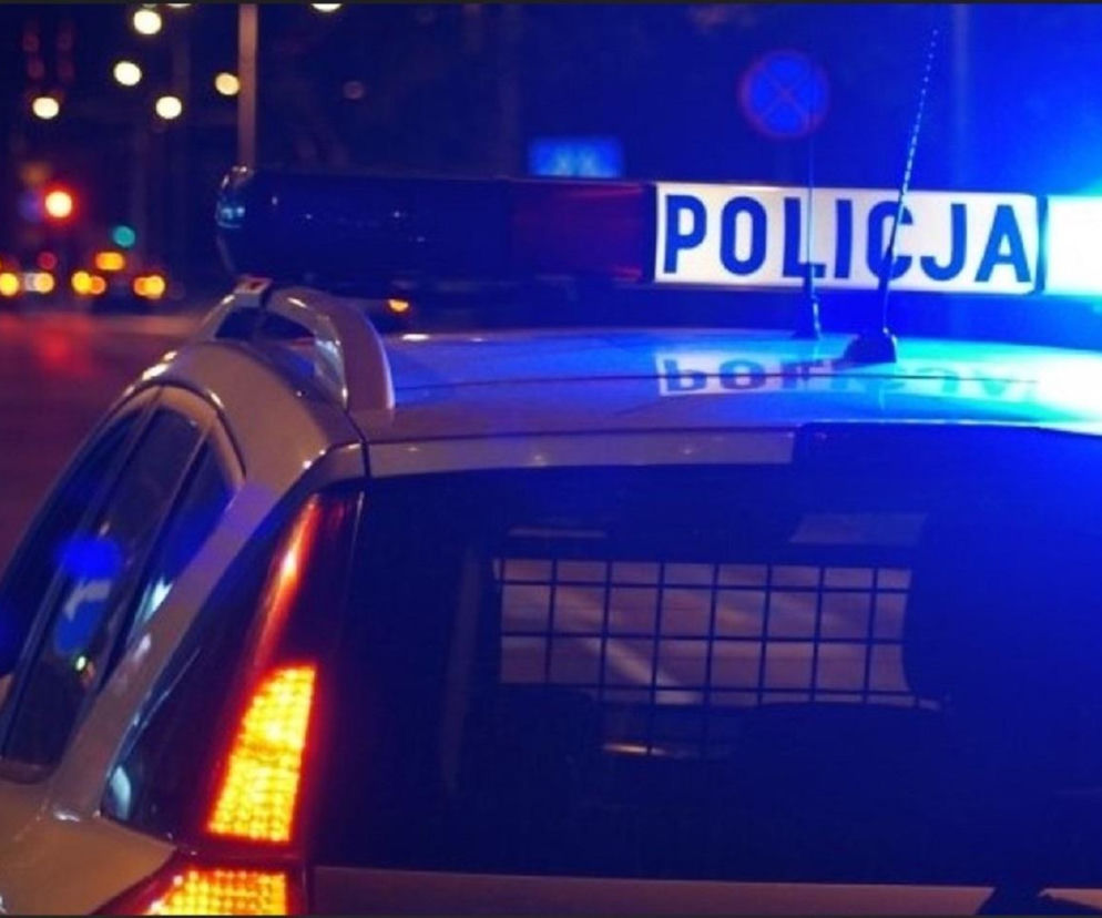 Policja na sygnale - zdj. ilustracyjne