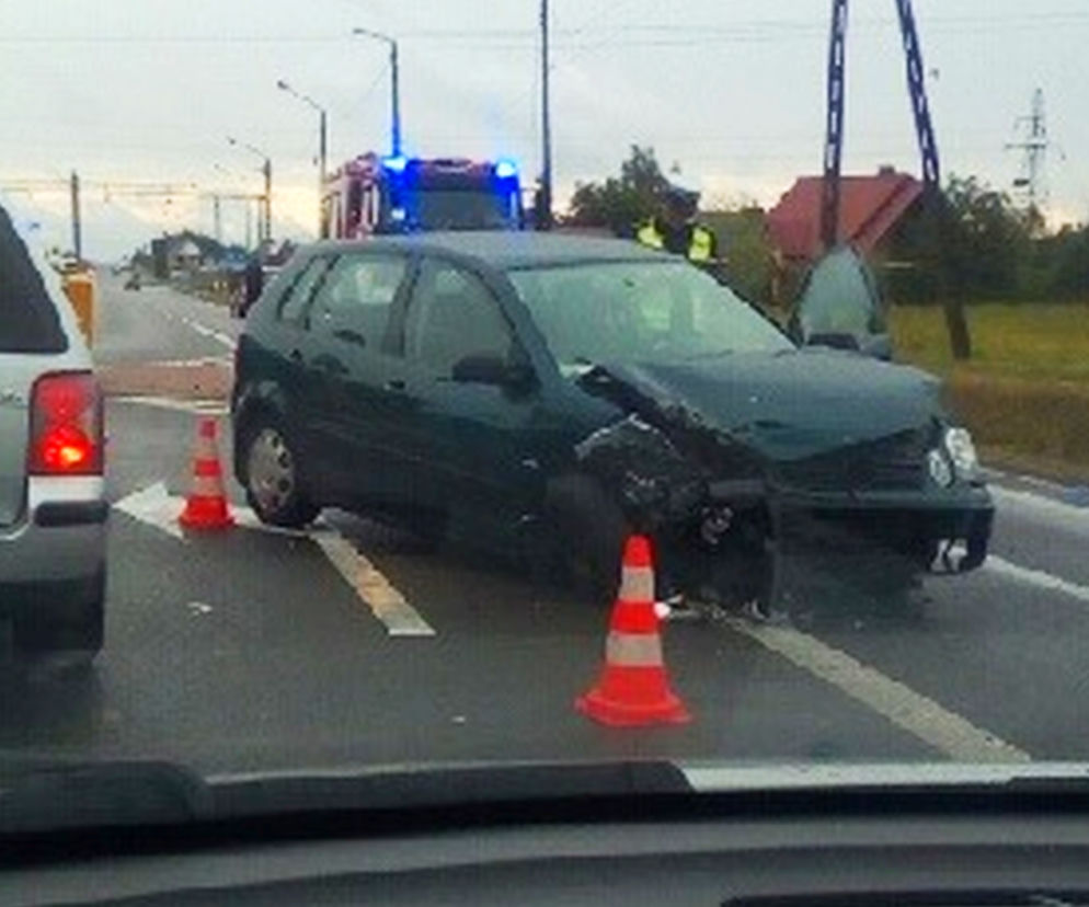 Wypadek na trasie Łańcut-Rzeszów