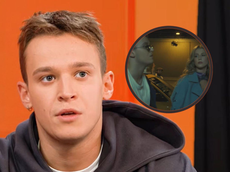 Xavier Wiśniewski zagrał w teledysku Roksany Węgiel
