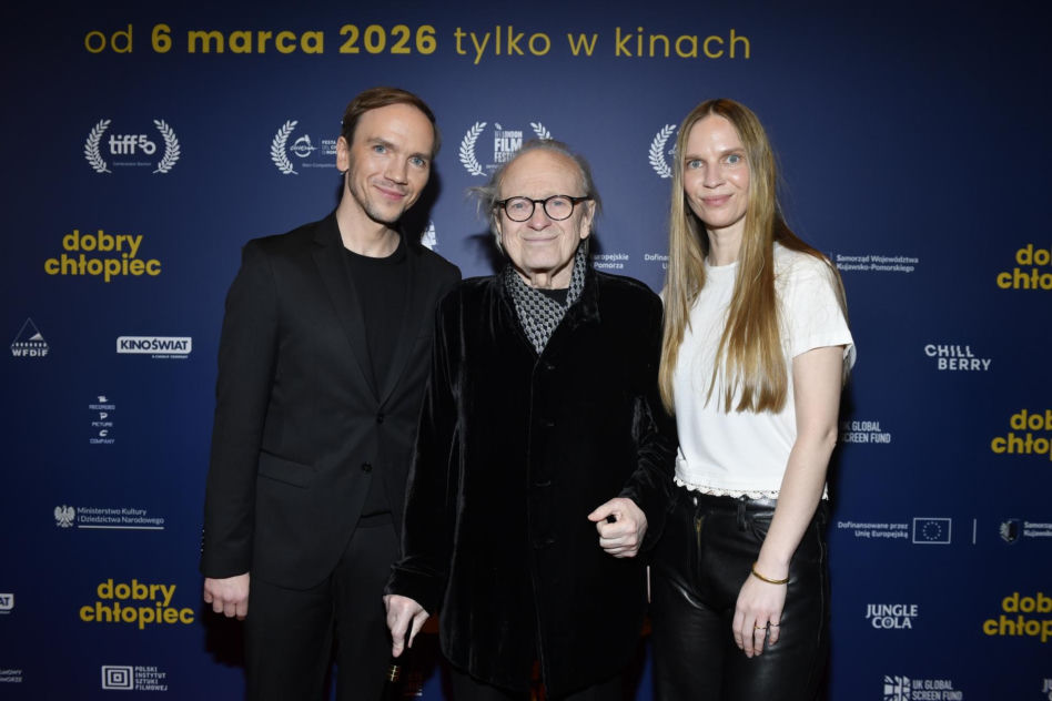 Bezrobotny Piróg, kolorowa Sadowska i amerykański Zawierucha na premierze filmu