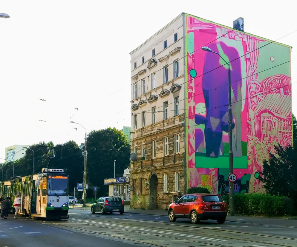 Nowy mural przy al. Powstańców Wielkopolskich
