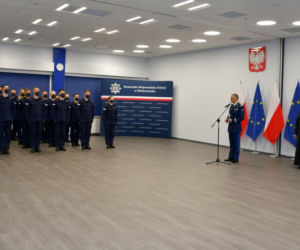 Podlaskie. Uroczyste ślubowanie 21 nowych policjantów