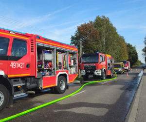 Miłków-Kolonia. Dom runął po wybuchu. Zginął 75-latek, jego żony i syna nie było w środku
