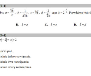 Matura 2020 rozszerzona matematyka. Przykładowe zadania egzaminacyjne