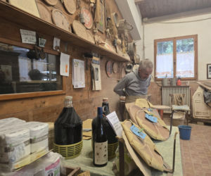 Piadina romagnola - duma regionu Emilia-Romania. Spotkanie z włoską tradycją w wiosce Montetiffi