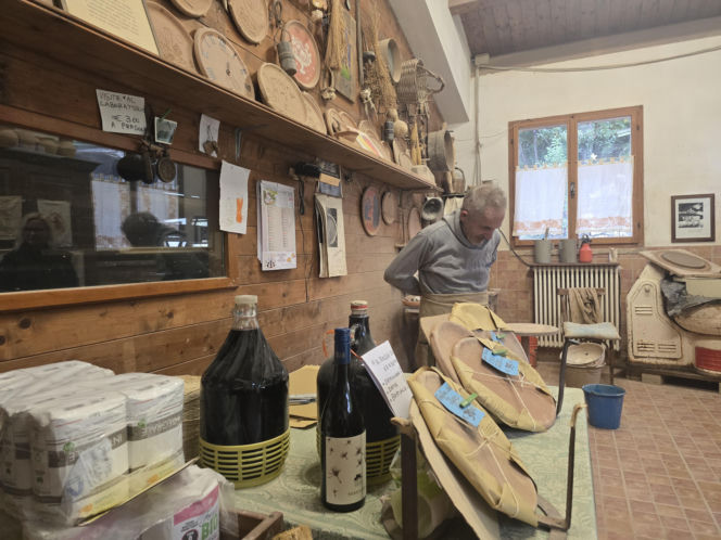 Piadina romagnola - duma regionu Emilia-Romania. Spotkanie z włoską tradycją w wiosce Montetiffi