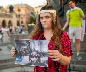 Kraków solidarny z Białorusią
