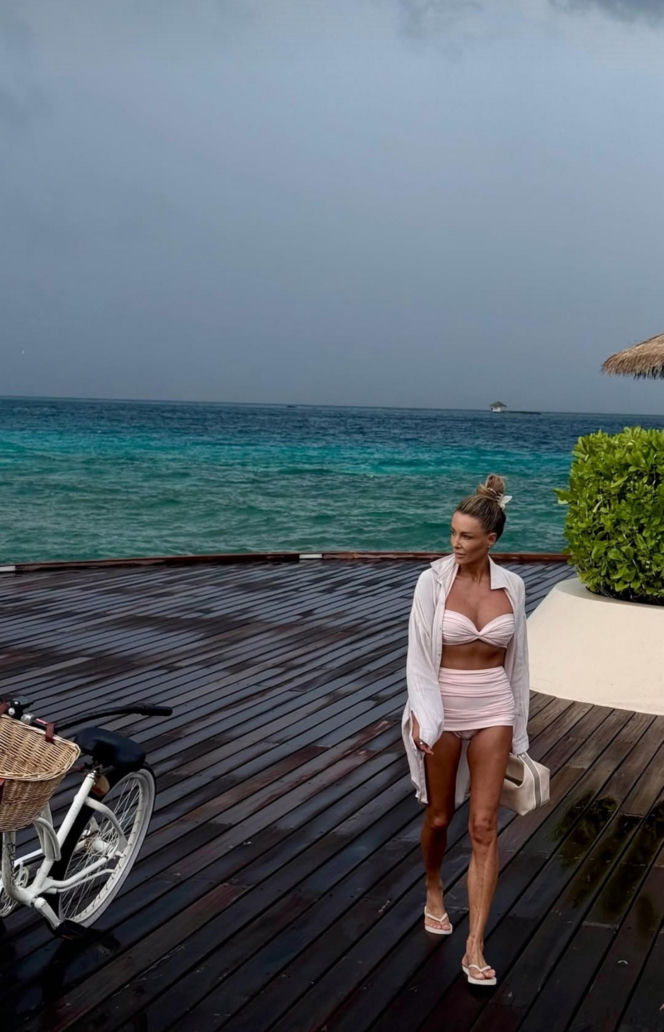 Małgorzata Rozenek i Radosław Majdan na Malediwach