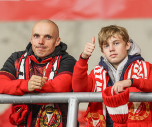 Widzew Łódź - Wisła Kraków; Zdjęcia kibiców i zawodników z meczu 11. kolejki PKO BP Ekstraklasy 2026/27