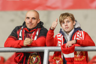 Widzew Łódź - Wisła Kraków; Zdjęcia kibiców i zawodników z meczu 11. kolejki PKO BP Ekstraklasy 2026/27