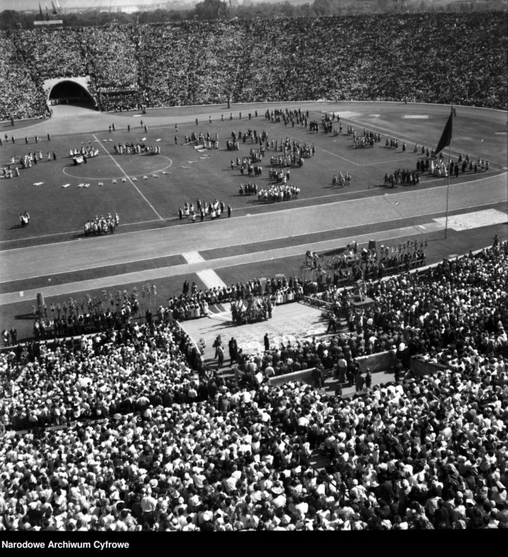 Dożynki Centralne na Stadione Dziesięciolecia 
