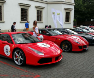 Kawalkada Ferrari przez Polskę 2015