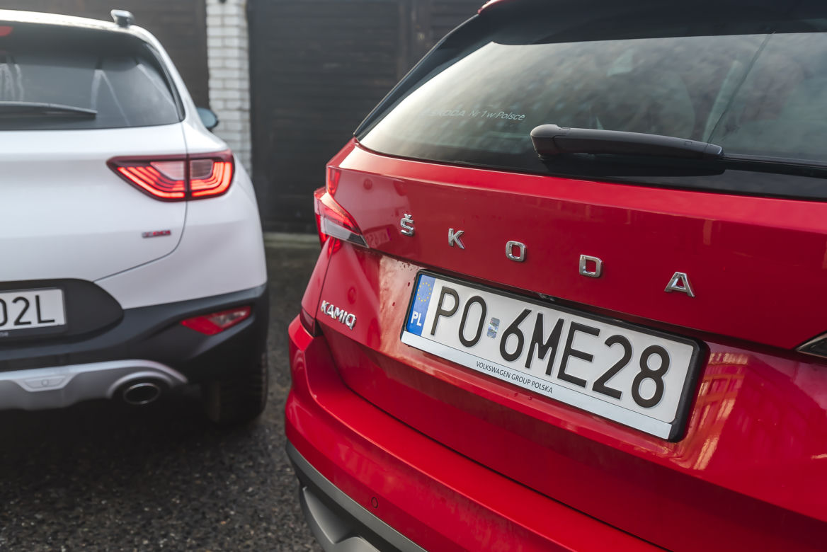 Skoda Kamiq 1.0 TSI 115 KM DSG7 Style vs. Kia Stonic 1.0 T-GDI 120 KM 6MT XL