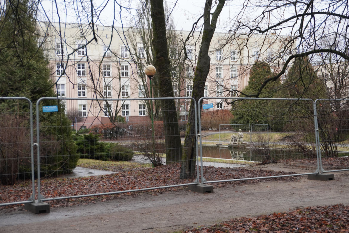 Remont Parku Planty w Białymstoku