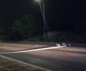 Kraków: Nocny wypadek na Powstańców Śląskich