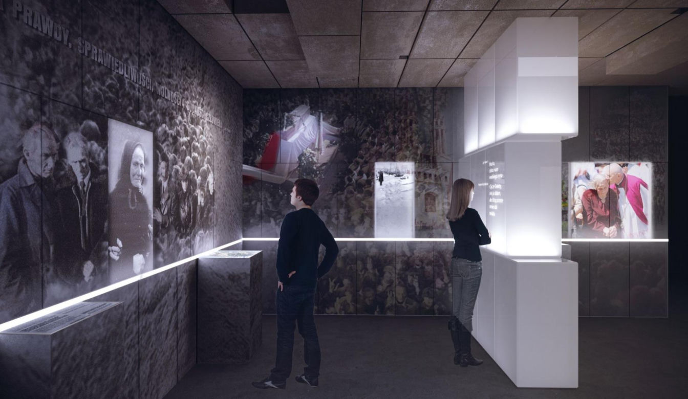 Projekt Muzeum Ks. Jerzego Popiełuszki w Okopach na Podlasiu