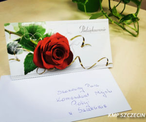 Mieszkańcy dziękują dzielnicowemu