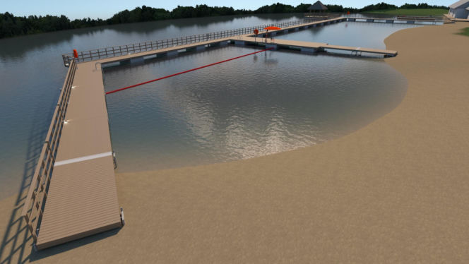 Pływające pomosty w Iłży! Nowa atrakcja tuż obok Świętokrzyskiego